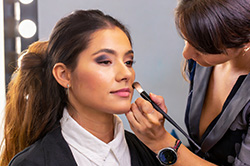 Beautiful woman enjoying make up 473160