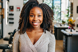 Beautiful woman enjoying make up 473160